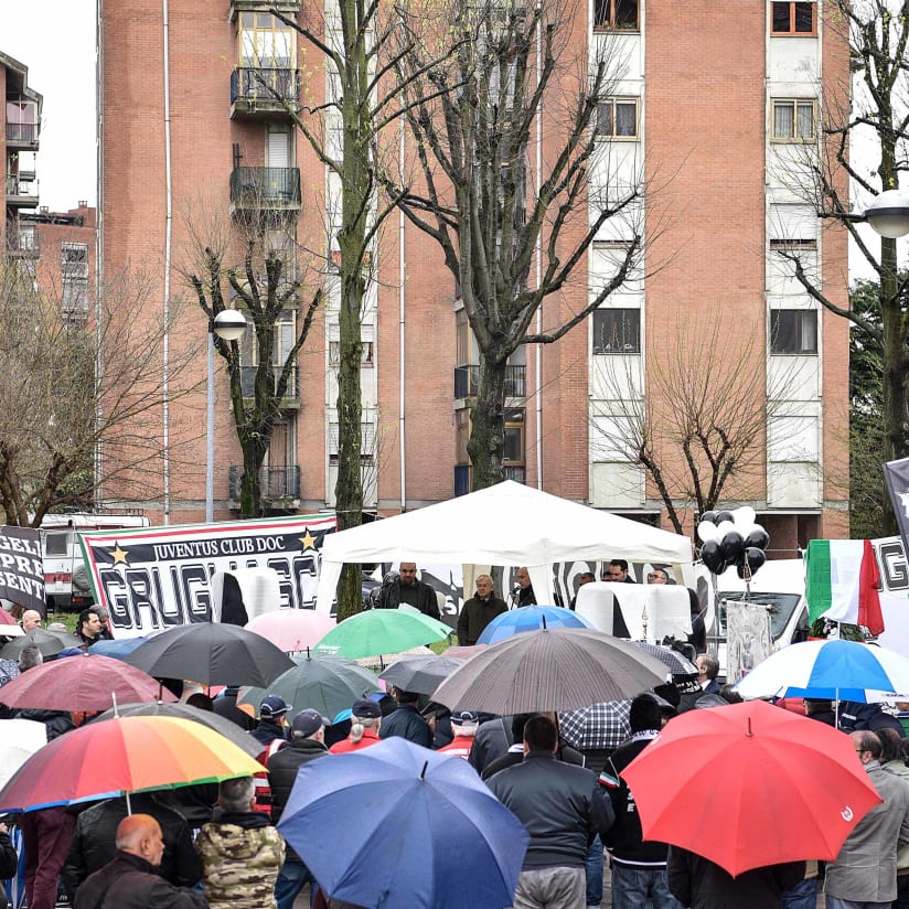 "Giardino Vittime dell'Heysel" presented in Grugliasco
