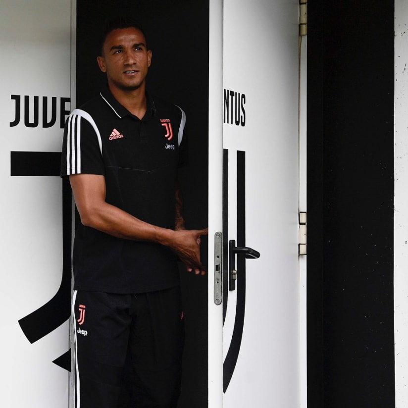 Danilo alla scoperta dell'Allianz Stadium e dello Juventus Museum