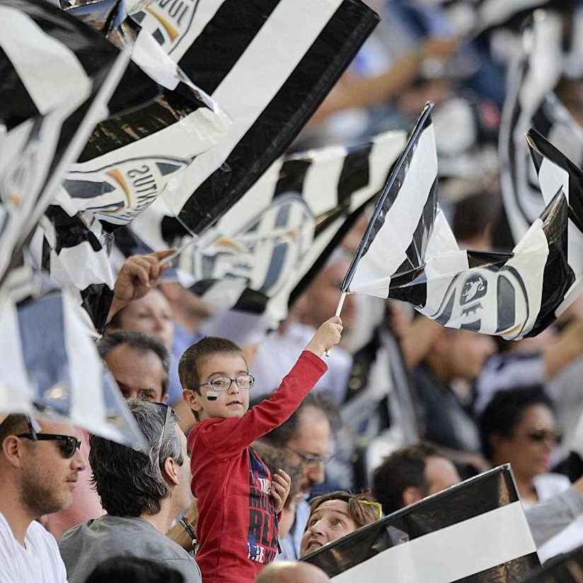 Juve-Napoli, Tribuna Sud aperta