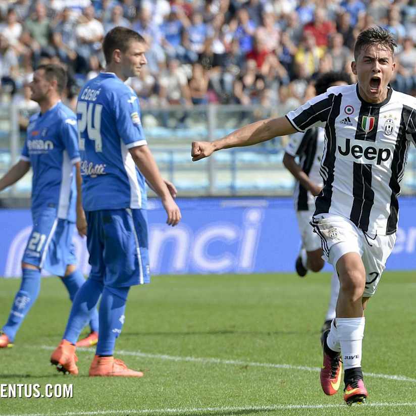 Dybala welcomes first league goal