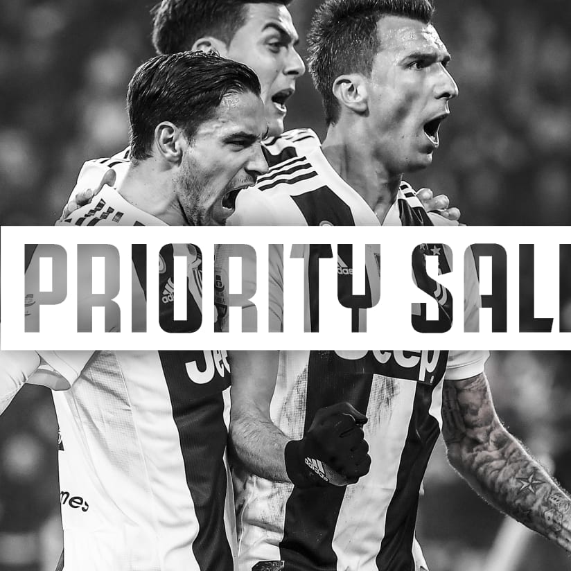 Priority Sales for Juve-Milan