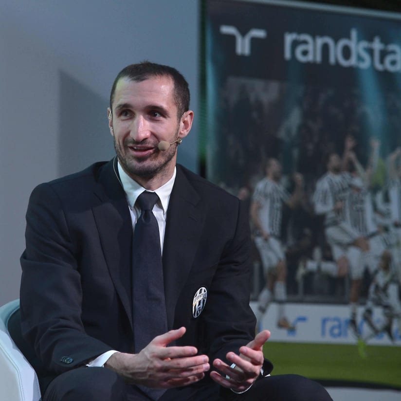 Chiellini teams up with Randstad at Juventus Stadium