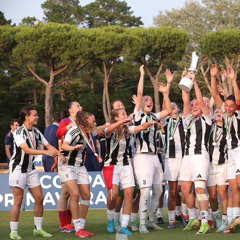 La Juventus Women U19 trionfa anche in Coppa Italia!