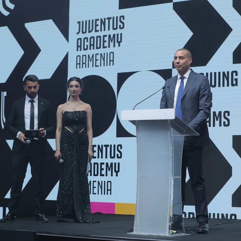 Armenia | David Trezeguet kicks off new Academies!