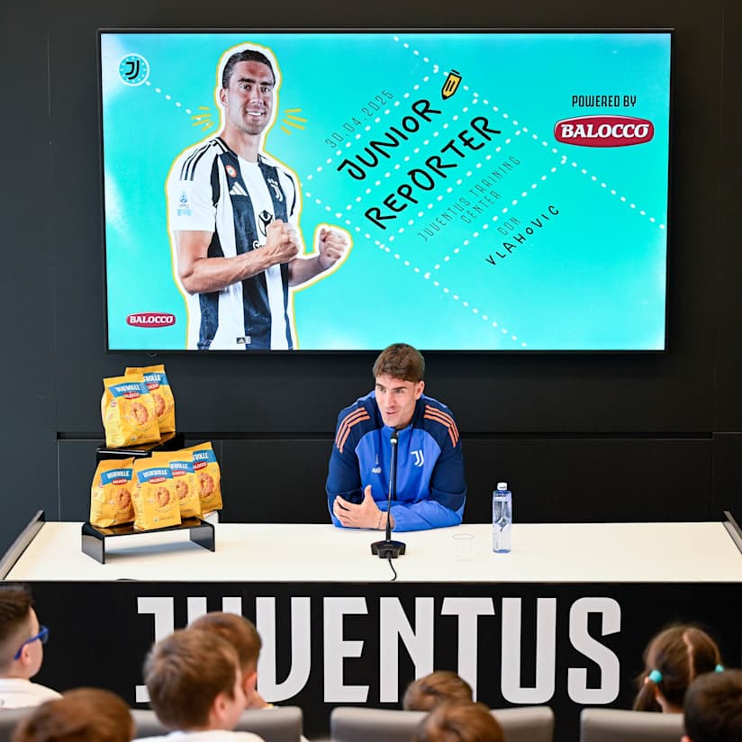 Gallery | Junior Reporter with Dusan Vlahovic