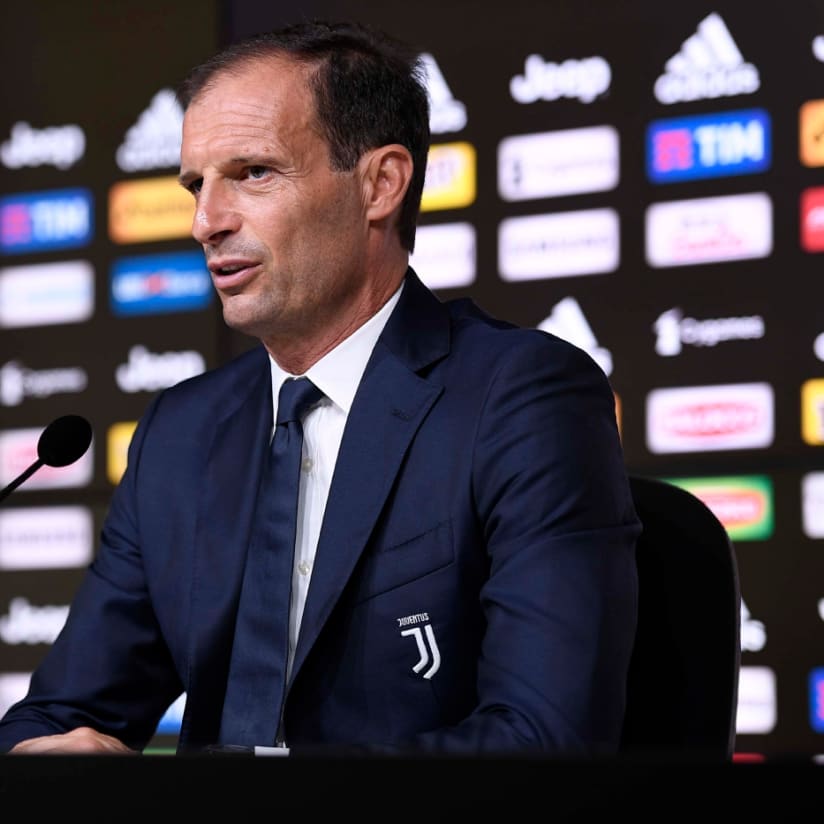 Allegri: «Rispetto e umiltà, per portare a casa i tre punti»