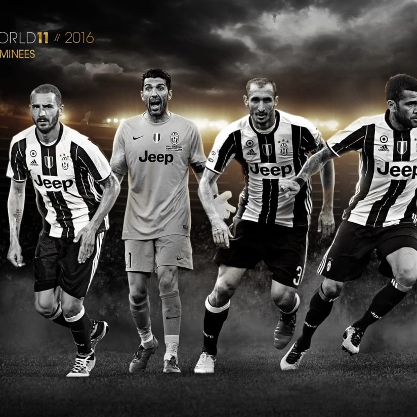Six Bianconeri shortlisted for World11 accolade