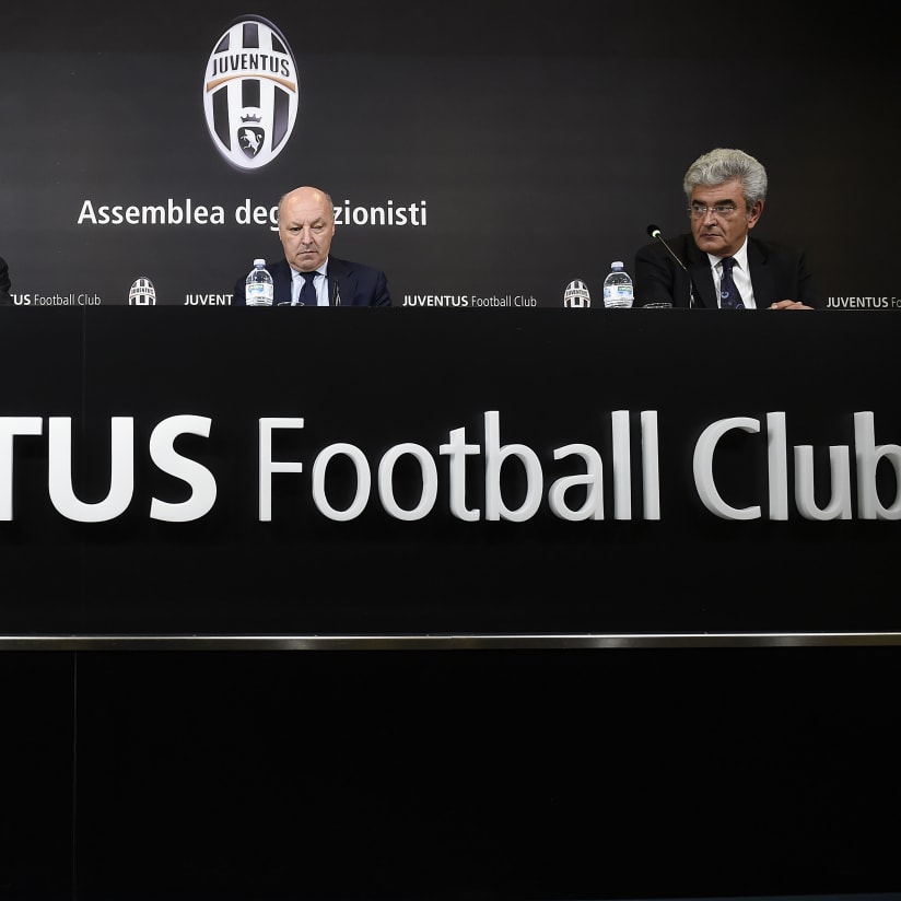 Agnelli, Nedved e Marotta in conferenza stampa