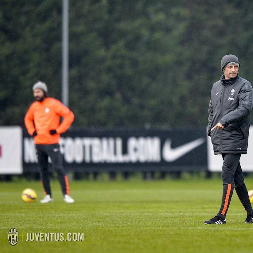Cagliari-Juve, work in progress a Vinovo