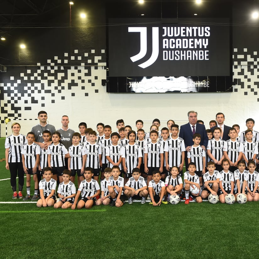 G | Juventus Academy opening in Tagikistan