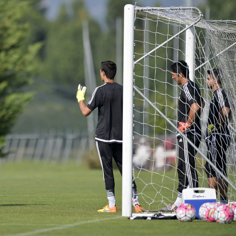 Sesi latihan strategi di Vinovo
