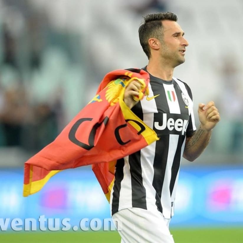 La premiazione dei Campioni d'Italia 2012-2013