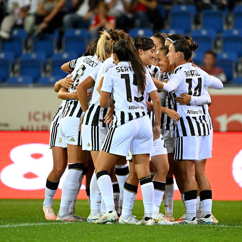 Bianconere secure commanding UWCL win over St. Polten
