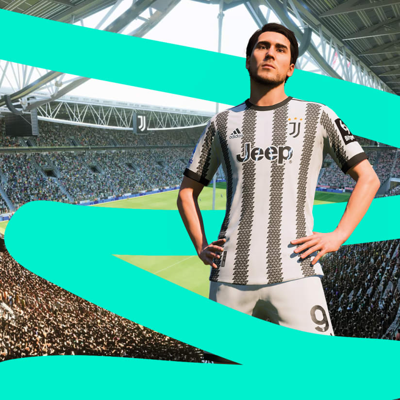 Vlahovic, MVP di ottobre powered by FIFA23