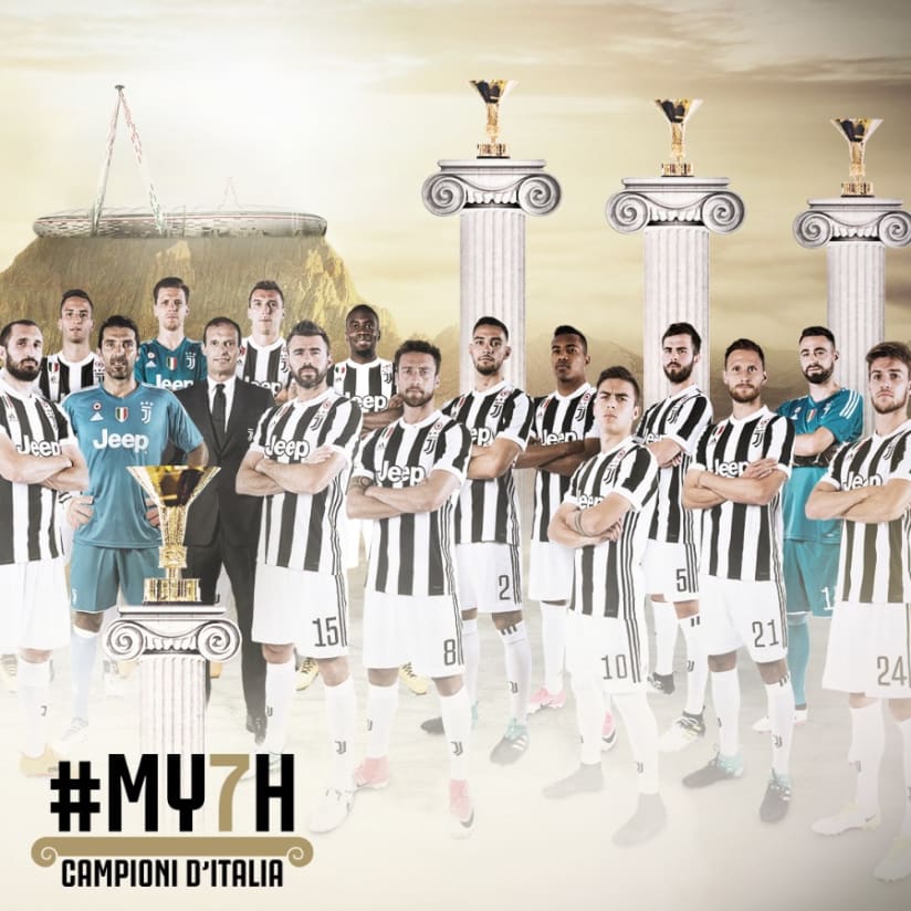 Juve become #MY7H!