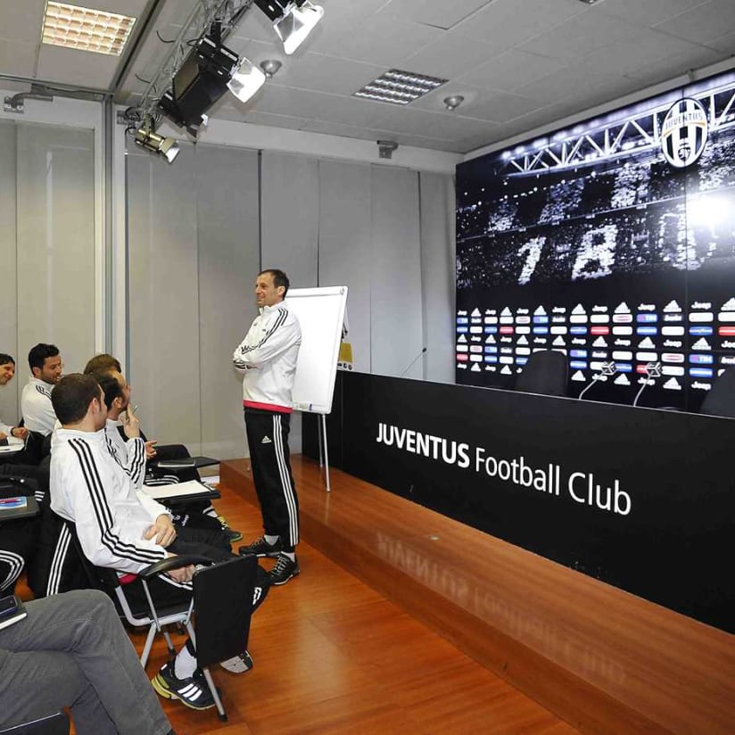 Allegri talks tactics