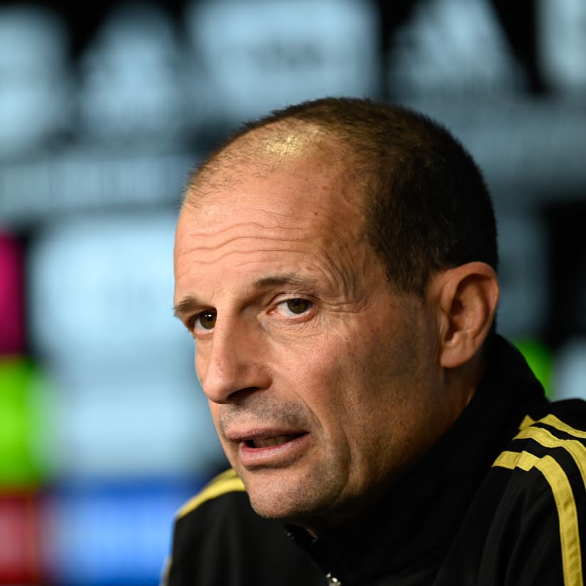 Allegri: "We'll have to be on top of our game"