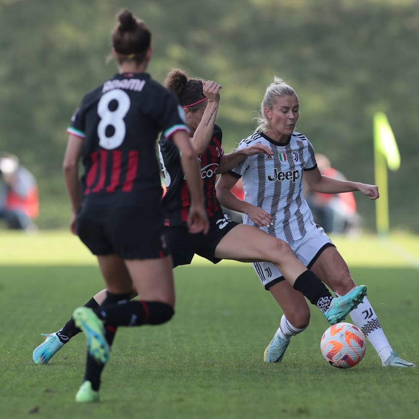 JUVE WOMEN EDGED OUT IN SEVEN GOAL THRILLER AT MILAN
