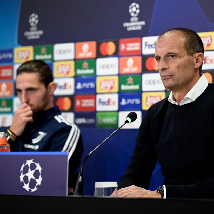 Allegri & Rabiot: "A must-win match"