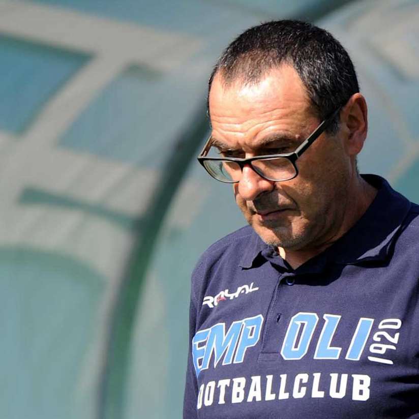 Sarri: «Contro la Juve serve coraggio»