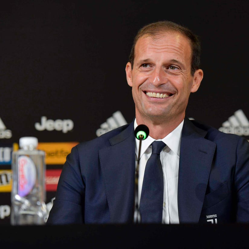 Allegri: "Looking forward to an exciting season!"