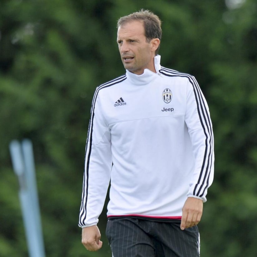 Last session of the week at Juventus Center