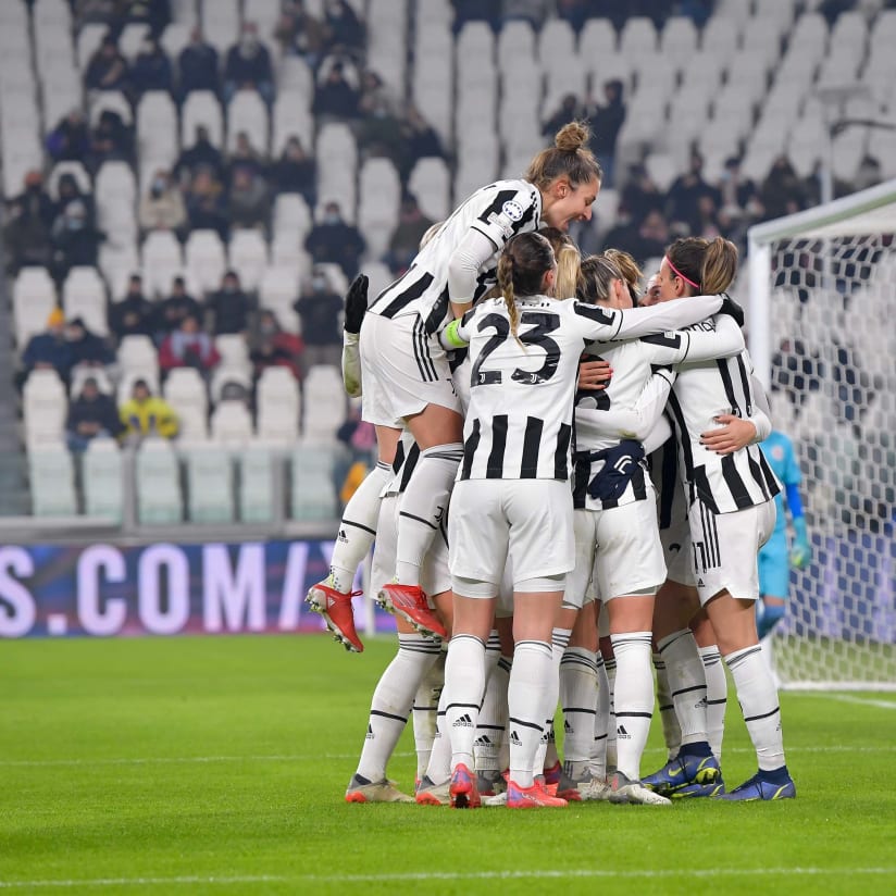 Juventus Women secure first-ever UWCL quarter-final berth!