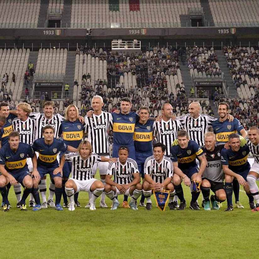 Juventus Legends braced for Boca rematch