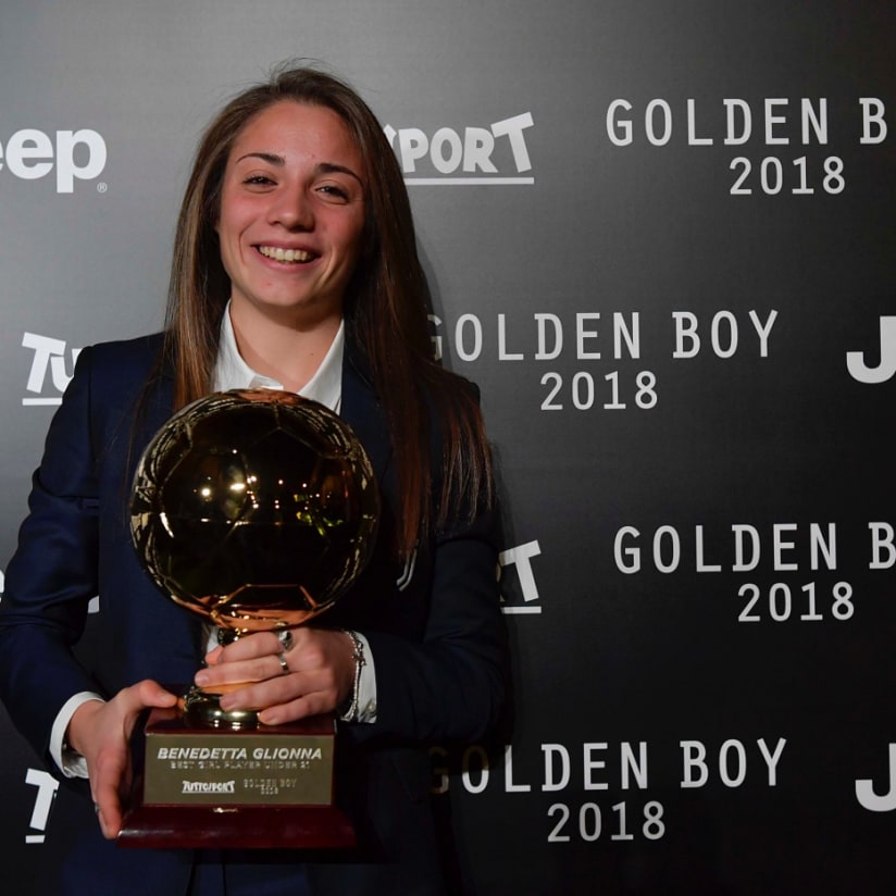 Benedetta Glionna wins "Golden Girl" award