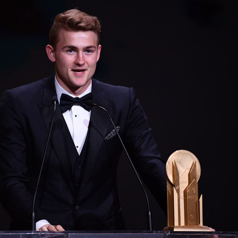 Matthijs de Ligt speaks after winning Kopa Trophy