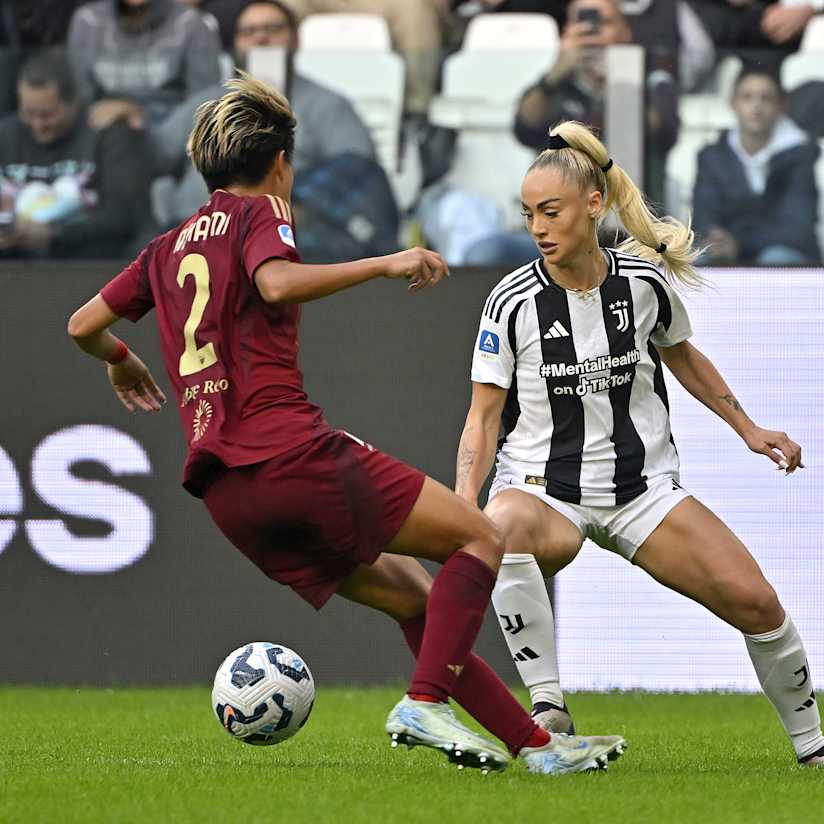 Serie A Femminile | Poule Scudetto, Juventus Women-Roma, dove vederla