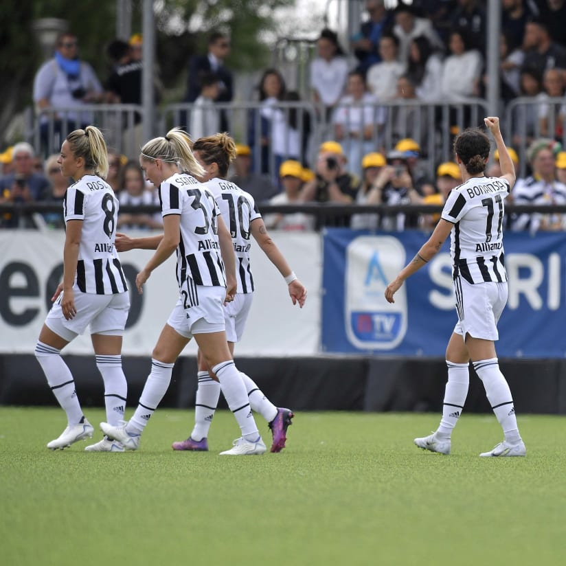 JUVE WOMEN SEAL SCUDETTO AGAINST SASSUOLO