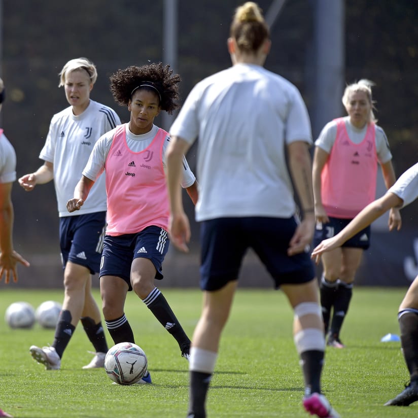Juventus Women prepare for the return match against Roma