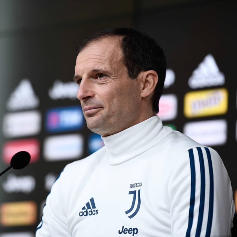 Allegri: "Always tough after the break"