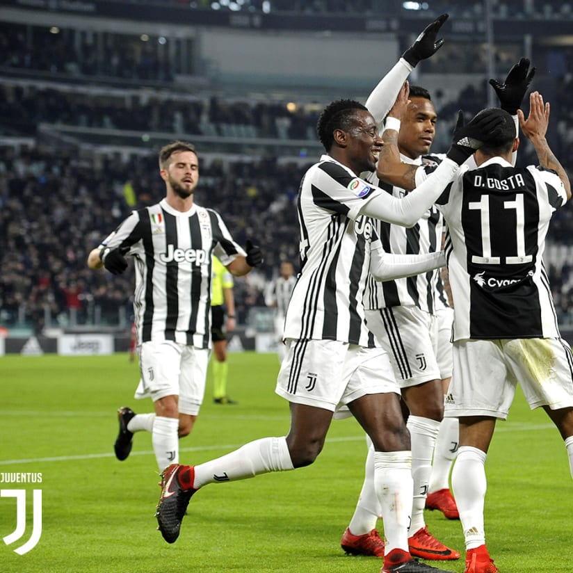 Lampo di Douglas Costa, la Juve supera il Genoa