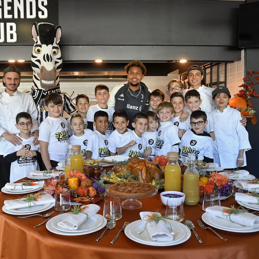 GALLERY | Our Junior Members in the kitchen with McKennie!