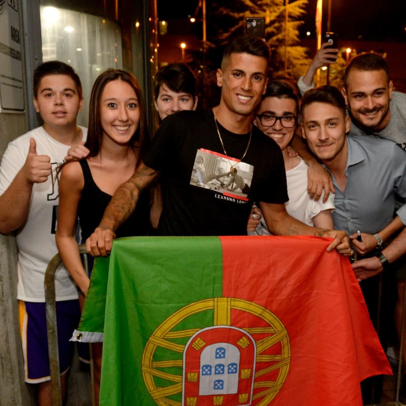 João Cancelo is in Turin!