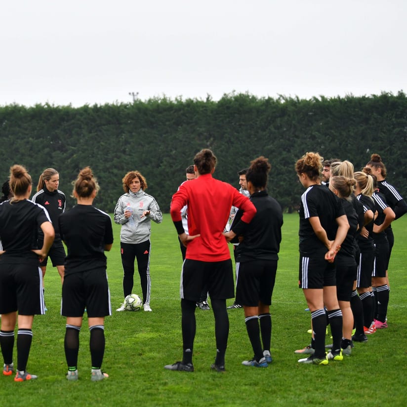 Women, l'allenamento del 29 ottobre