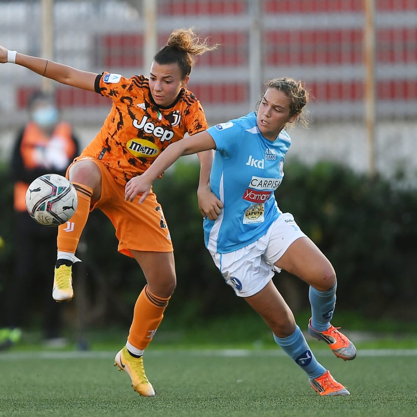 Napoli-Juventus Women, i precedenti 