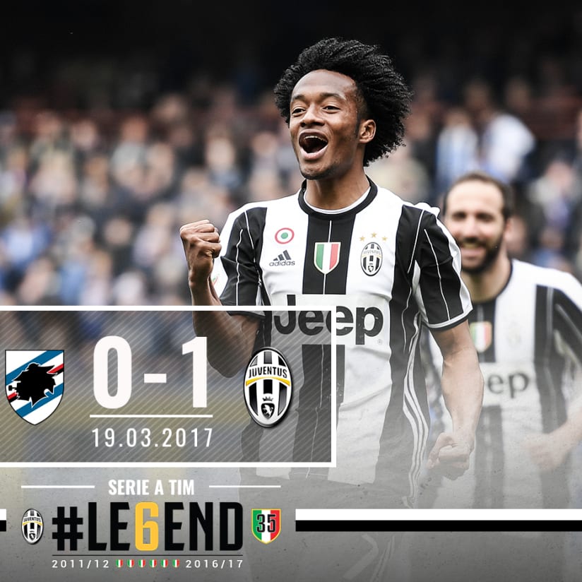 #LE6END Rewind: Sampdoria 0-1 Juve