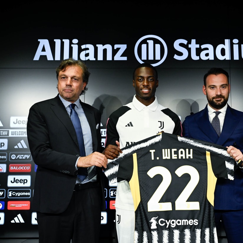 Weah: "Choosing Juve was easy" 