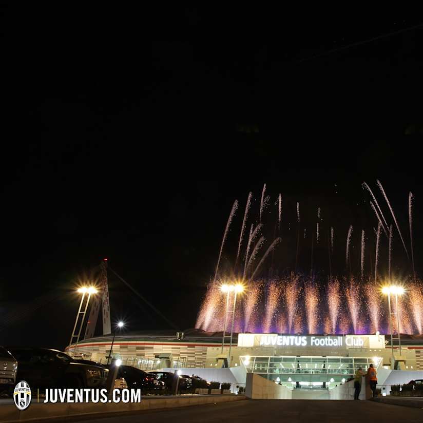 A night of celebration at Juventus Stadium