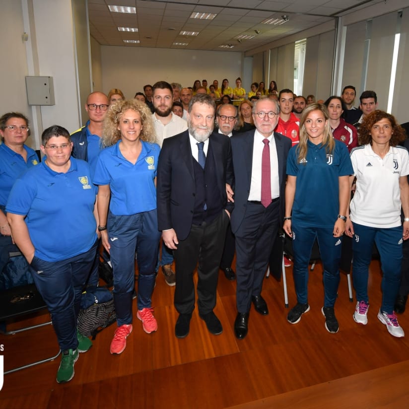 Juventus Women take part in development of Women's Football meeting