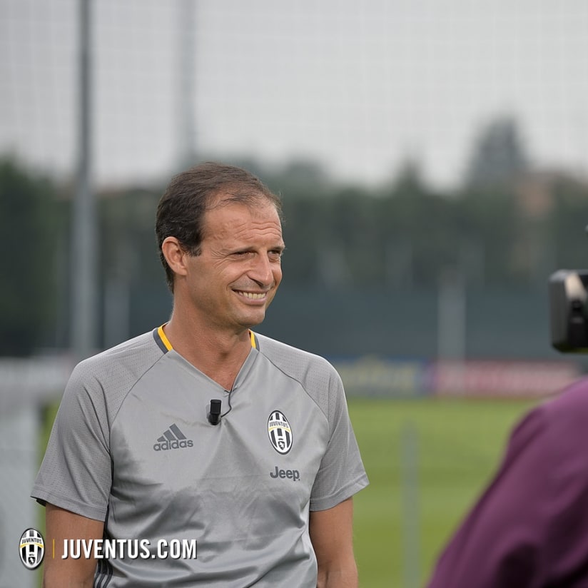 Allegri's first interview of 2016/17