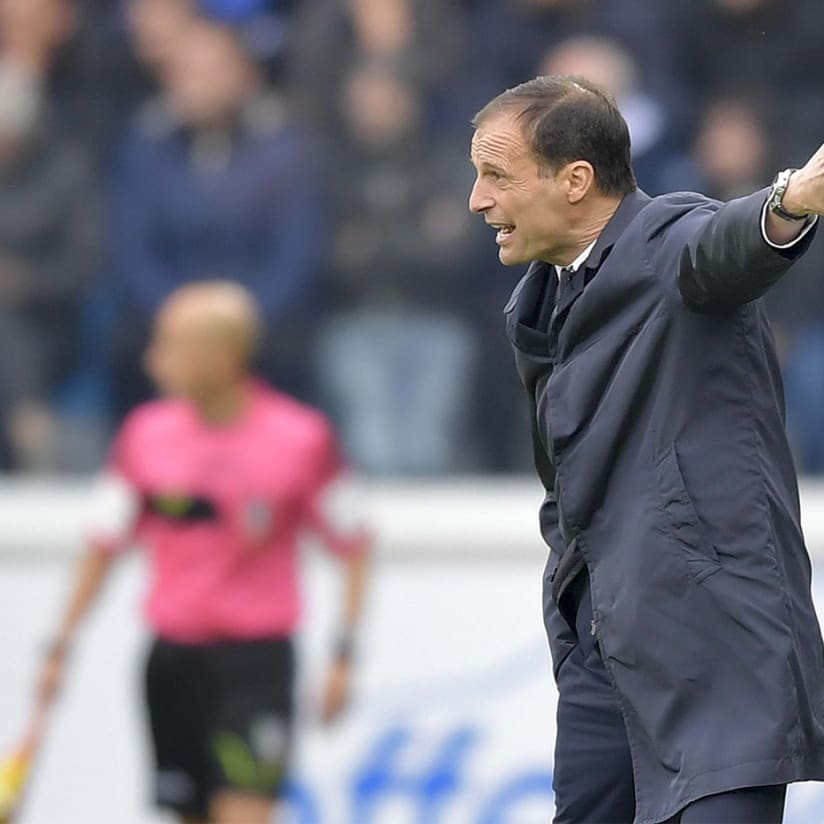 Allegri: "We wanted to close it today, but there are good signs"