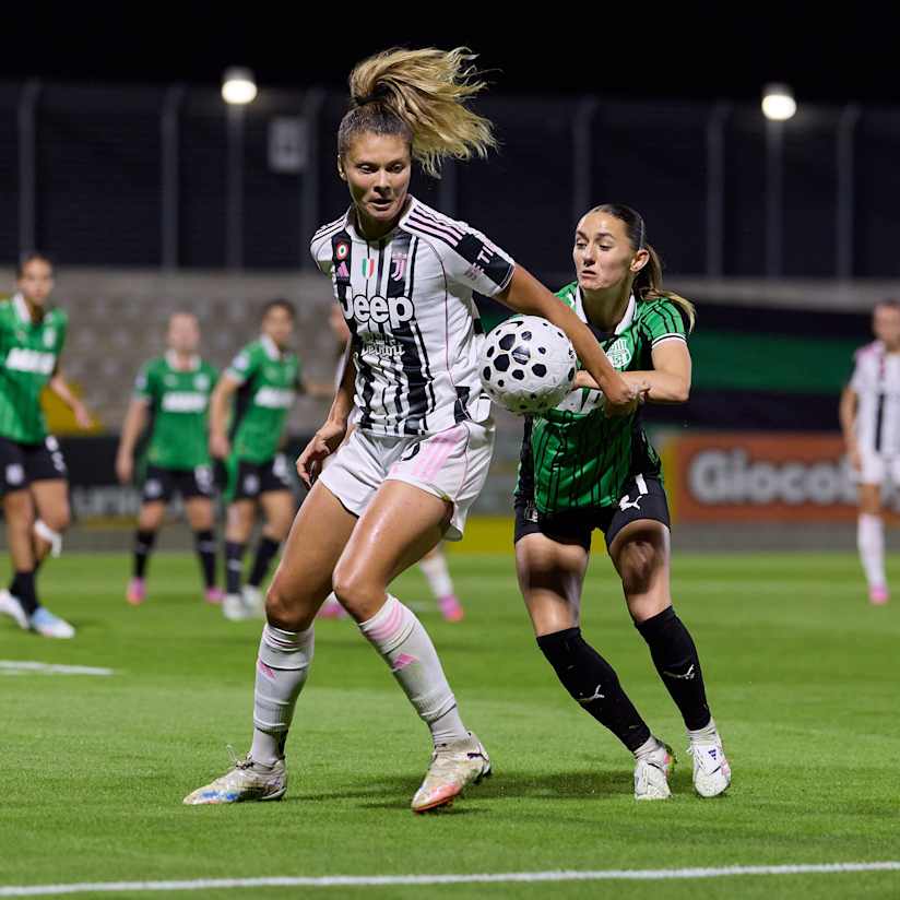 Bianconere held to goalless draw at Sassuolo