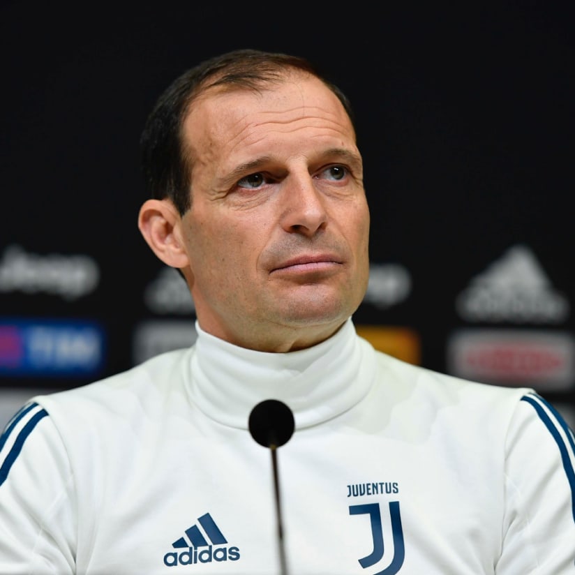 Allegri: "We must keep going"