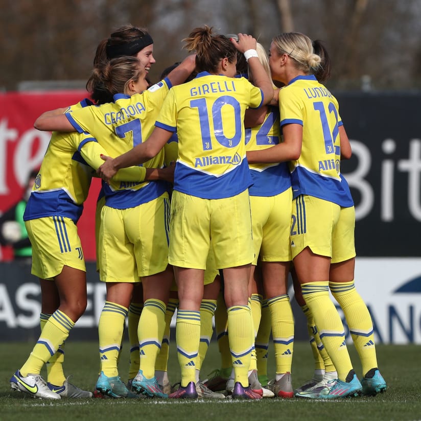 Juventus Women give Milan a 6-1 cup drubbing!
