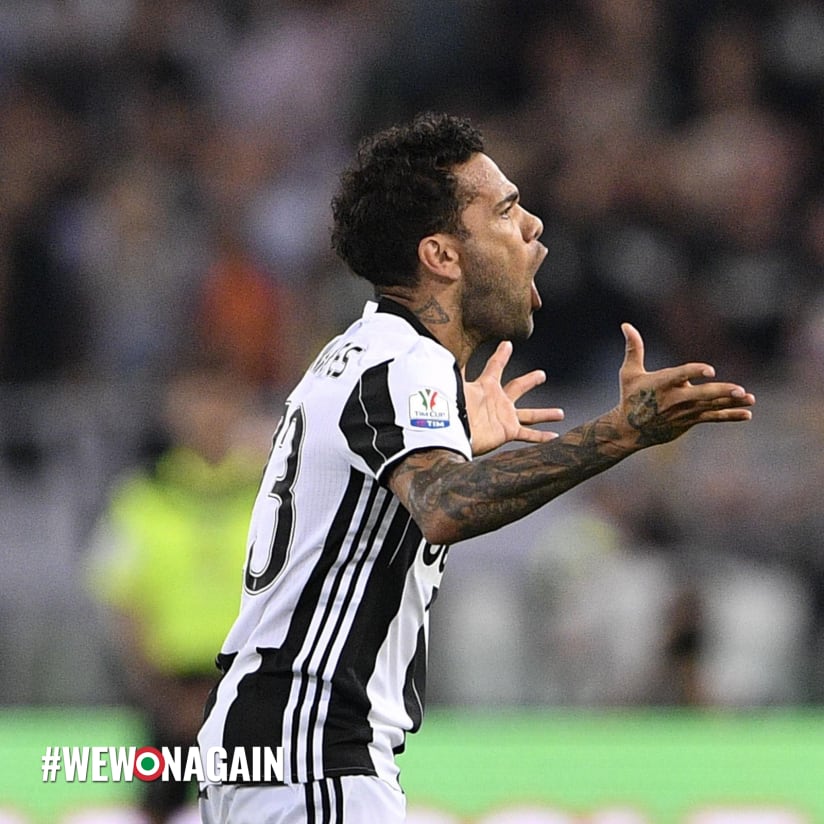 Dani Alves: “Now for the big one!”