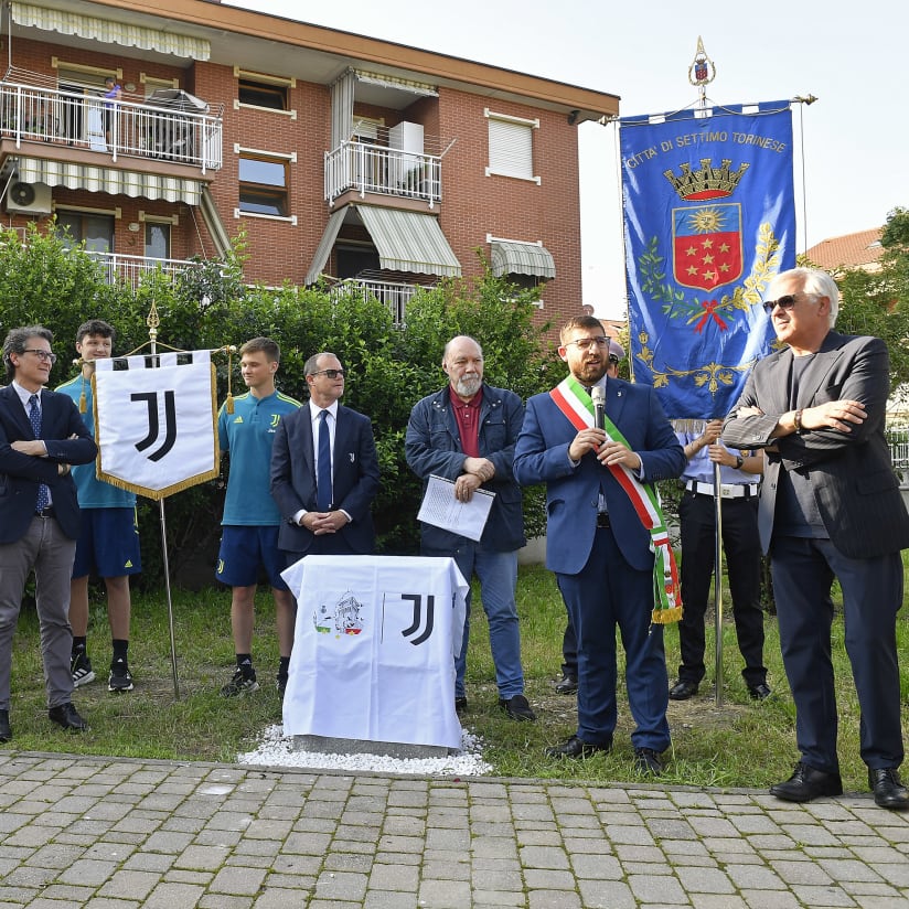 La cerimonia del ricordo dell'Heysel a Settimo Torinese | 2023